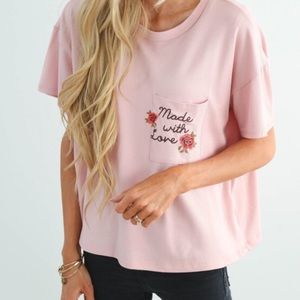 Stevie & Co Made With Love T-Shirt